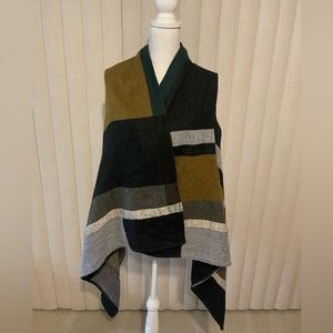 Akira Multicolor Cape One Size